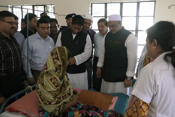 বরিশালে ২৫০ শয্যার নতুন ভবন নির্মাণের নির্দেশ প্রতিমন্ত্রীর