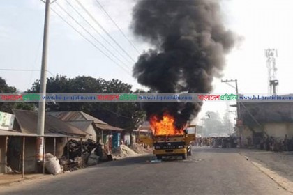 সিরাজগঞ্জে কার্গোভ্যান চাপায় এইচএসসি পরীক্ষার্থী নিহত