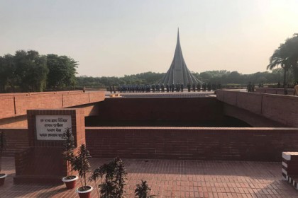 প্রস্তুত সাভার জাতীয় স্মৃতিসৌধ


