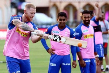 টস জিতে বোলিংয়ে রাজস্থান 