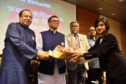 বঙ্গবন্ধুর বাংলাদেশ শেখ হাসিনার হাতেই নিরাপদ : শামীম