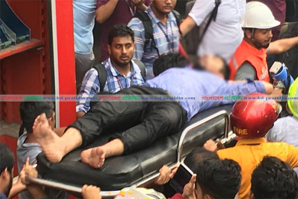 কুর্মিটোলা ও ঢাকা মেডিকেলে আহতদের ভর্তি