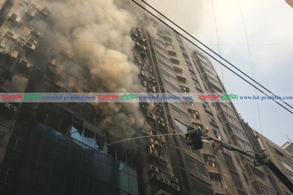 বনানীর অগ্নিকাণ্ডে শ্রীলঙ্কান নাগরিক আহত, ঢামেকে ভর্তি