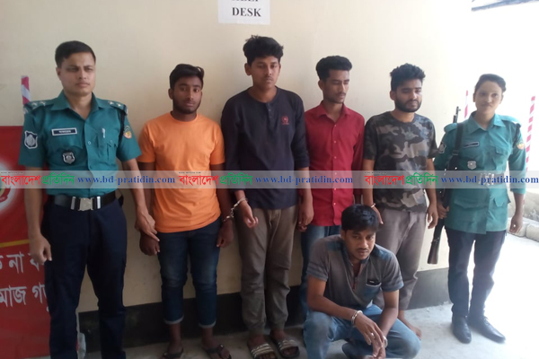 এসএস‌সি শিক্ষার্থী ধর্ষিত, ৫ ধর্ষক গ্রেফতার  