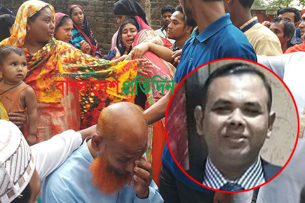 বনানী ট্র্যাজেডি; শরীয়তপুরে আতিকুরের বাড়িতে শোকের মাতম