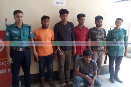 এসএস‌সি শিক্ষার্থী ধর্ষিত, ৫ ধর্ষক গ্রেফতার  