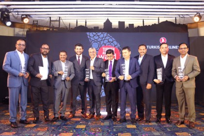 সেরা এজেন্সিদের পুরস্কৃত করল তার্কিশ এয়ারলাইন্স