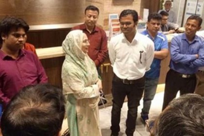সিঙ্গাপুরে সেতুমন্ত্রীর শয্যাপাশে সিডনি আওয়ামী লীগ 