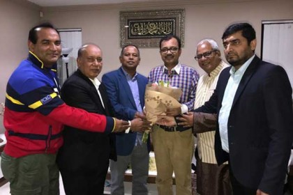 স্বেচ্ছাসেবকলীগ সভাপতিকে অস্ট্রেলিয়ায় সংবর্ধনা  