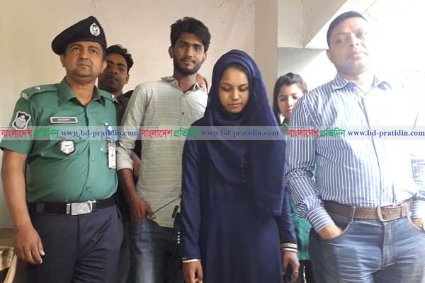 শিক্ষক হত্যায় প্রেমিক-প্রেমিকার স্বীকারোক্তি