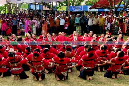 পাহাড়ে বৈসাবি উৎসব শুরু