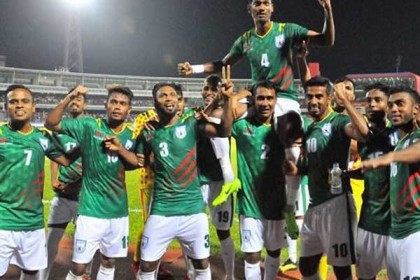 ফিফা র‌্যাঙ্কিংয়ে বাংলাদেশের চার ধাপ উন্নতি