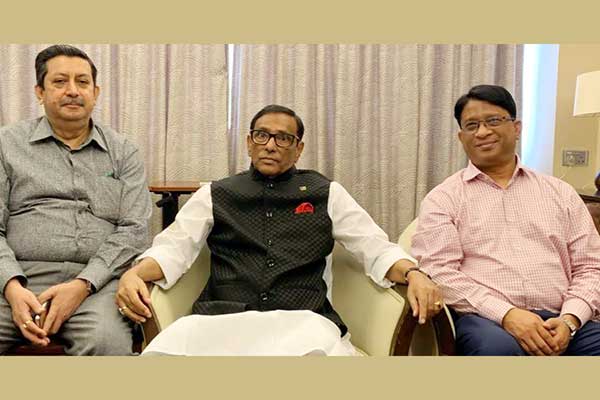 ওবায়দুল কাদের সম্পূর্ণ সুস্থ, হাসপাতাল ছাড়ছেন আজ