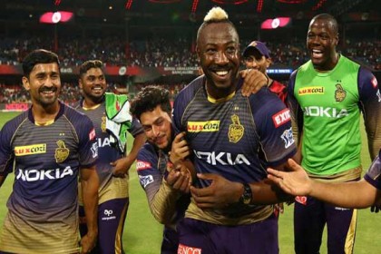 রাসেলের দাপটে জয় পেল কলকাতা