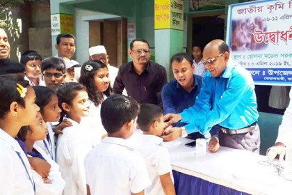 বোয়ালমারীতে জাতীয় কৃমি নিয়ন্ত্রণ সপ্তাহ পালন
