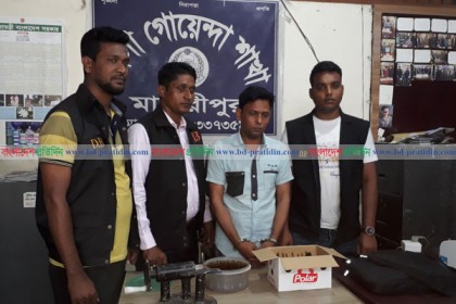 মাদারীপুরে নকল প্যাথডিন তৈরীর কারখানা, আটক ১