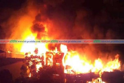 কুমিল্লা ইপিজেডে সুতার কারখানায় আগুন