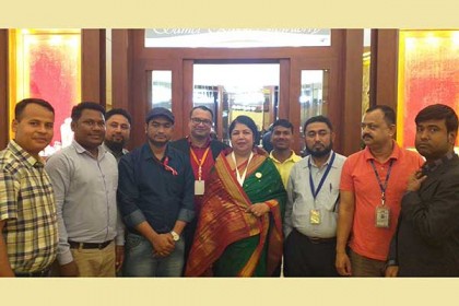 কাতারে স্পিকারের সাথে প্রবাসী সাংবাদিকদের মতবিনিময়