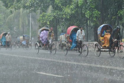 রাজধানীতে আজ সারাদিনই বৃষ্টি

