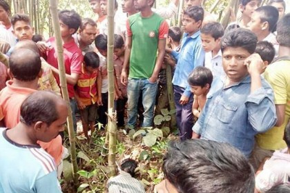 দিনাজপুরে বাঁশঝাড় থেকে লাশ উদ্ধার