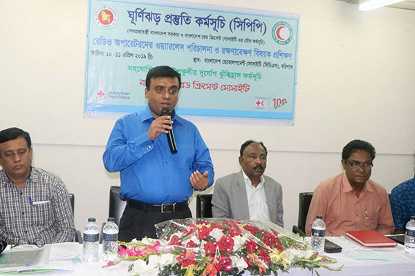 বরিশালে ঘূর্ণিঝড় প্রস্তুতি বিষয়ক কর্মশালা