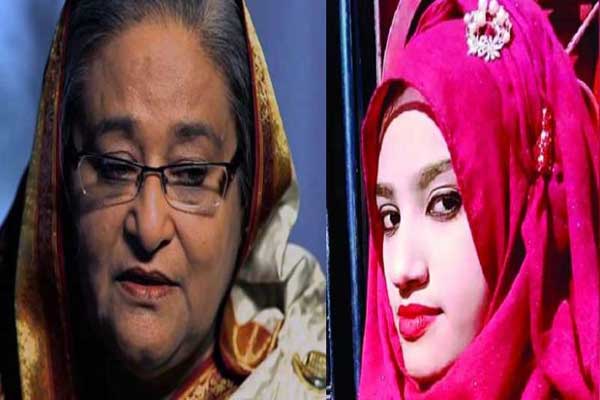 নুসরাতের হত্যাকারীদের বিরুদ্ধে ব্যবস্থা নিতে প্রধানমন্ত্রীর নির্দেশ