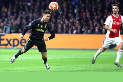 রোনালদোর গোলে জুভেন্টাসের স্বস্তির ড্র 