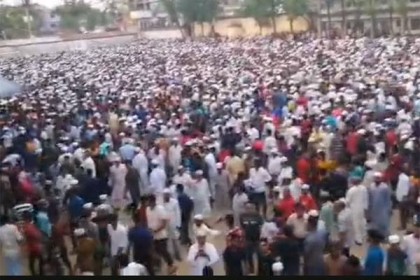 নুসরাতের নামাজে জানাজা সম্পন্ন 