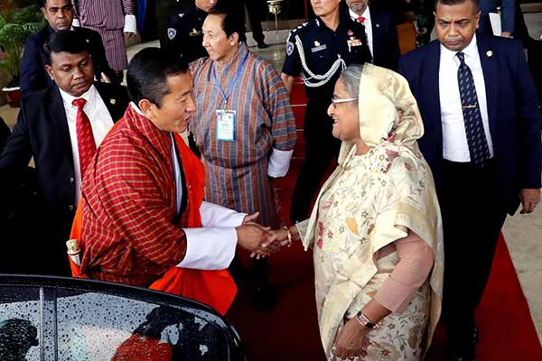 ভুটানের প্রধানমন্ত্রী ঢাকায় 