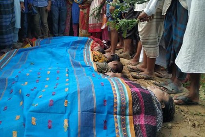 জয়পুরহাটে বাস উল্টে ৮ নারী ও শিশু নিহত