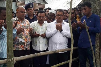 ফায়ারম্যান সোহেলের পরিবারের পাশে এমপি তৌফিক
