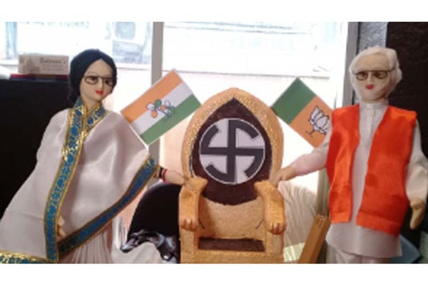 কলকাতায় ‘মোদি-মমতা’কে নিয়ে উন্মাদনায় নতুন মাত্রা