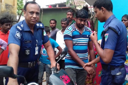 কালীগঞ্জে স্ত্রীকে শ্বাসরোধে হত্যার অভিযোগে স্বামী আটক
