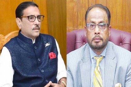 ওবায়দুল কাদেরের সঙ্গে জিএম কাদেরের সাক্ষাৎ