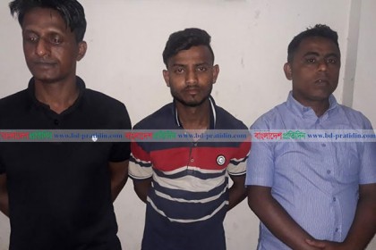 ভাগ্নির বাসায় খালাকে গণধর্ষণ, গ্রেফতার ৩