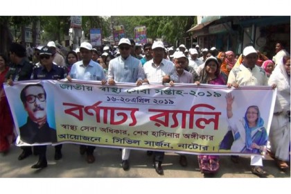 নানা আয়োজনে নাটোরে মুজিব নগর দিবস পালিত