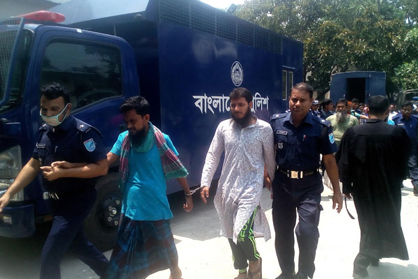 নরসিংদীতে ৪ জঙ্গির ৩ দিনের রিমান্ড

