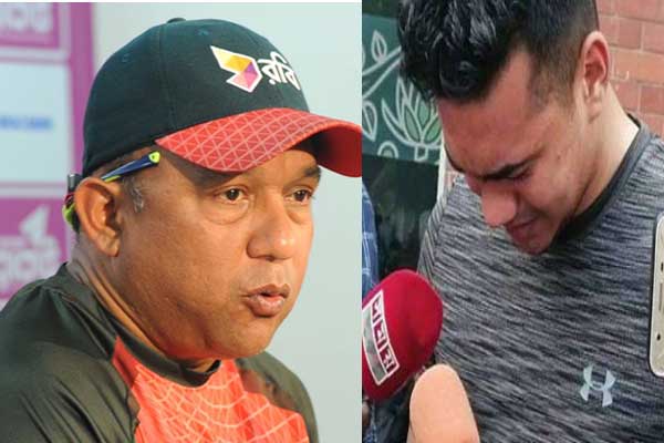 তাসকিনের কান্নাকাটি অসম্মানজনক : সুজন