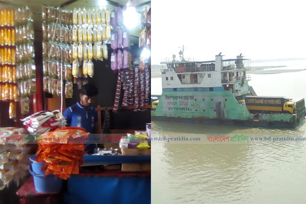 ফেরির ক্যান্টিনে পচা-বাসি খাবার ও উচ্চমূল্য, যাত্রীরা অসহায়