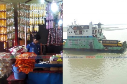 ফেরির ক্যান্টিনে পচা-বাসি খাবার ও উচ্চমূল্য, যাত্রীরা অসহায়