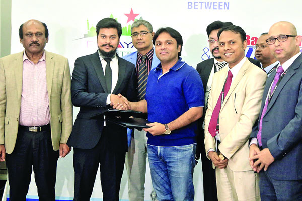 বসুন্ধরা এলপি গ্যাস ও রূপায়ণের মধ্যে চুক্তি