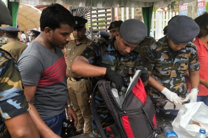 শ্রীলঙ্কায় বোমা হামলা: এখন পর্যন্ত ৪০ সন্দেহভাজন গ্রেফতার 