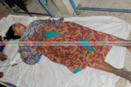 গলাচিপায় প্রতিপক্ষের হামলার শিকার গৃহবধূ