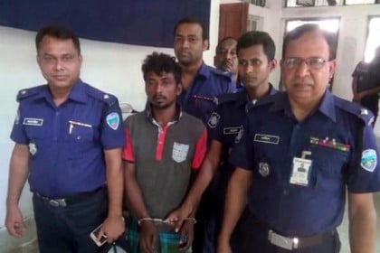 লক্ষ্মীপুরে সেই তরুণী হত্যা মামলার প্রধান আসামি রিমান্ডে 

