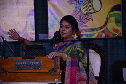 শিল্পাঙ্গনের বর্ণাঢ্য আয়োজনে ‘বৈশাখ বরণ’