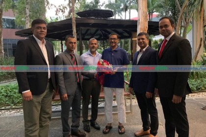 ওবায়দুল কাদেরের সাথে ব্যবসায়ীদের প্রতিনিধি দলের সাক্ষাৎ 