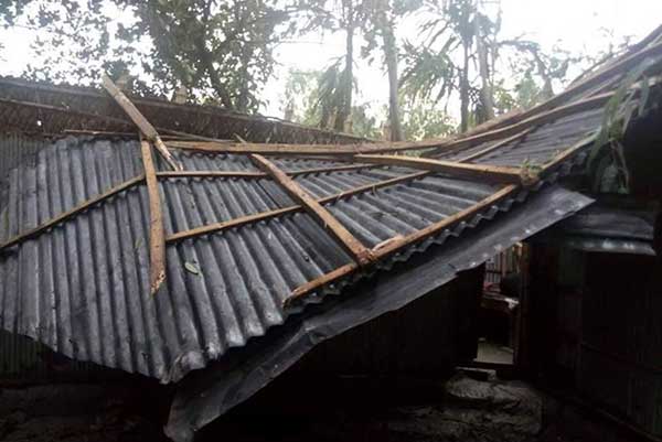 লালমনিরহাটে কালবৈশাখীর ছোবলে ব্যাপক ক্ষতি  