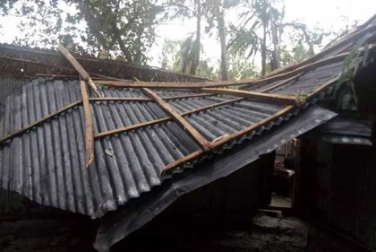 লালমনিরহাটে কালবৈশাখীর ছোবলে ব্যাপক ক্ষতি  