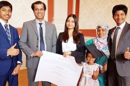 ভিয়েনায় বাংলাদেশি মুন্নির সাফল্য