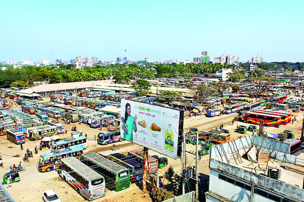শত কোটি টাকায় বাস টার্মিনাল আধুনিকায়ন